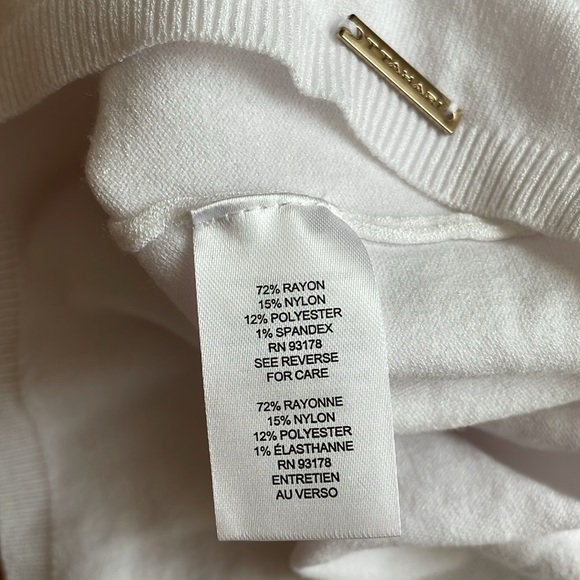 T Tahari Womens Short Sleeve Sweater Top (Brand New) - Picture 8 of 9